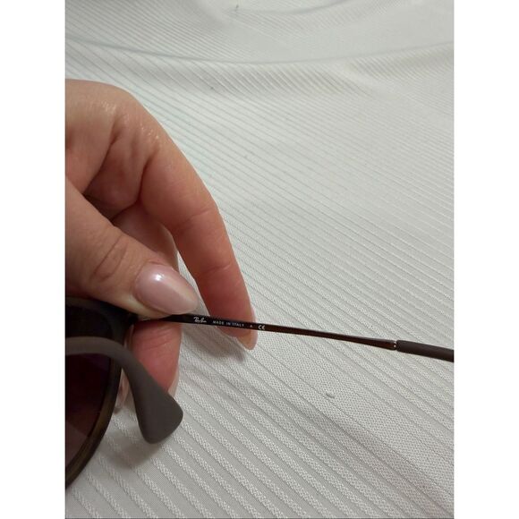 Ray-Ban Erika RB4171 Women’s Sunglasses Tortoise Frame Brown - Picture 9 of 11